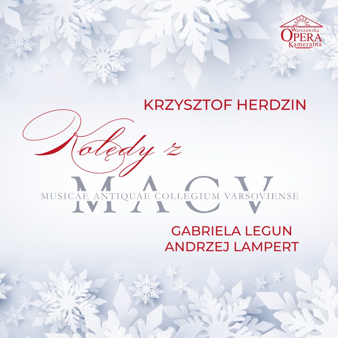 (CD) „Krzysztof Herdzin – Kolędy z MACV” – NOWOŚĆ!