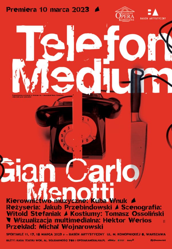 Plakat „Telefon” i "Medium" duży